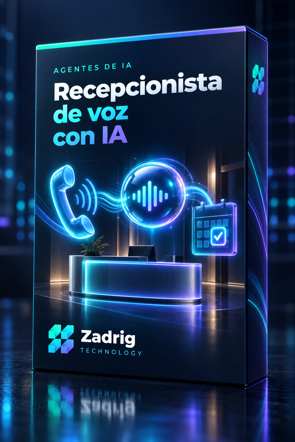 Recepcionista de voz con IA
